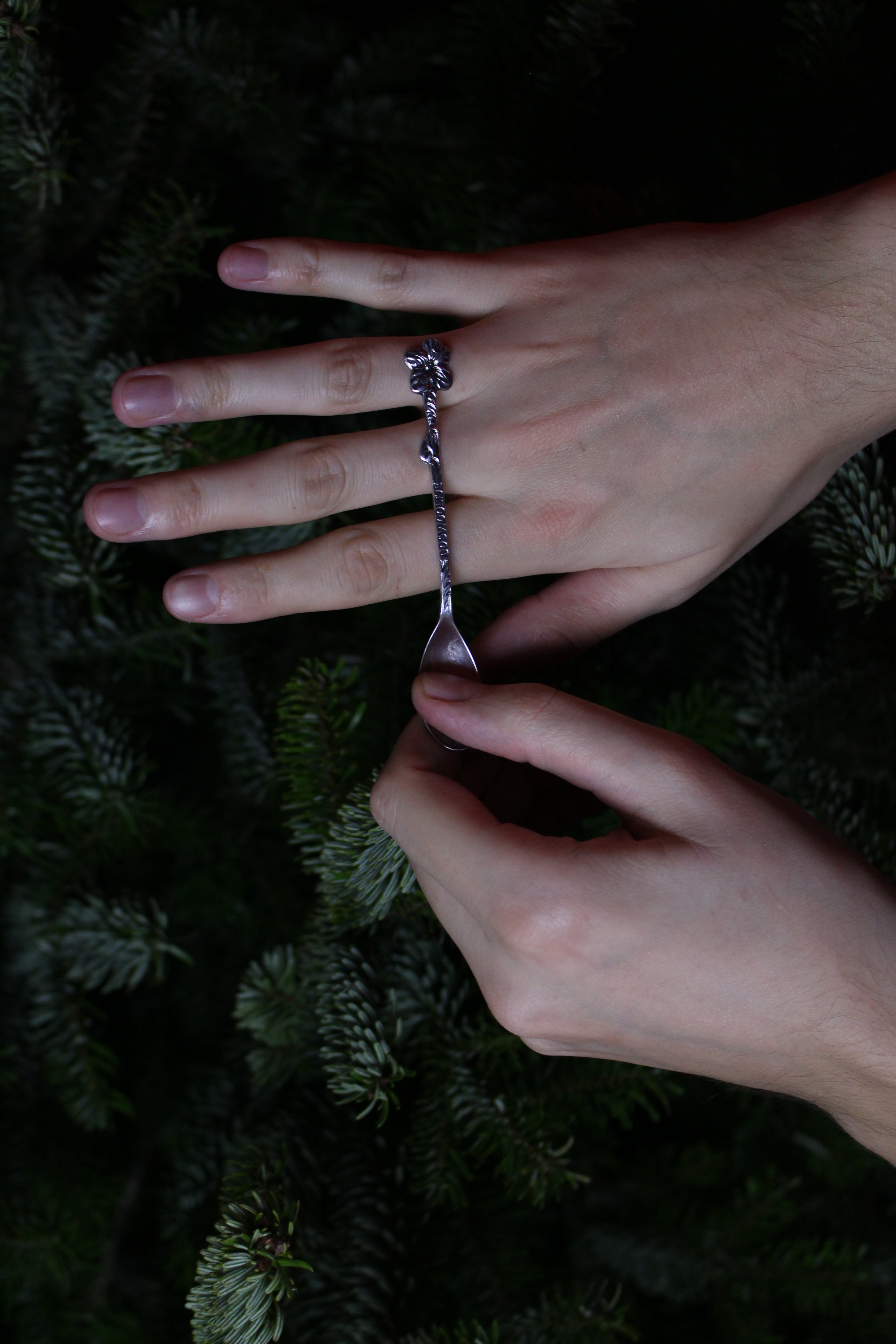 Bosviooltje Bloemring